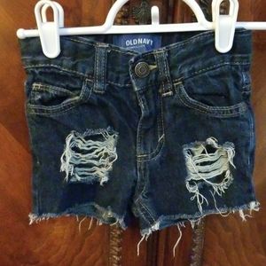 Old Navy distressed Jean shorts